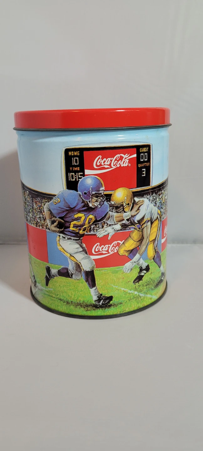Coca-Cola Sports Themed Tin