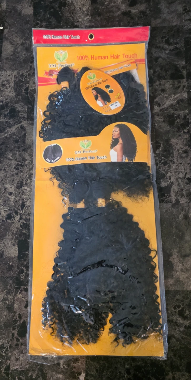 X-pression Lagos Mega Braid 60" Black Braiding Hair