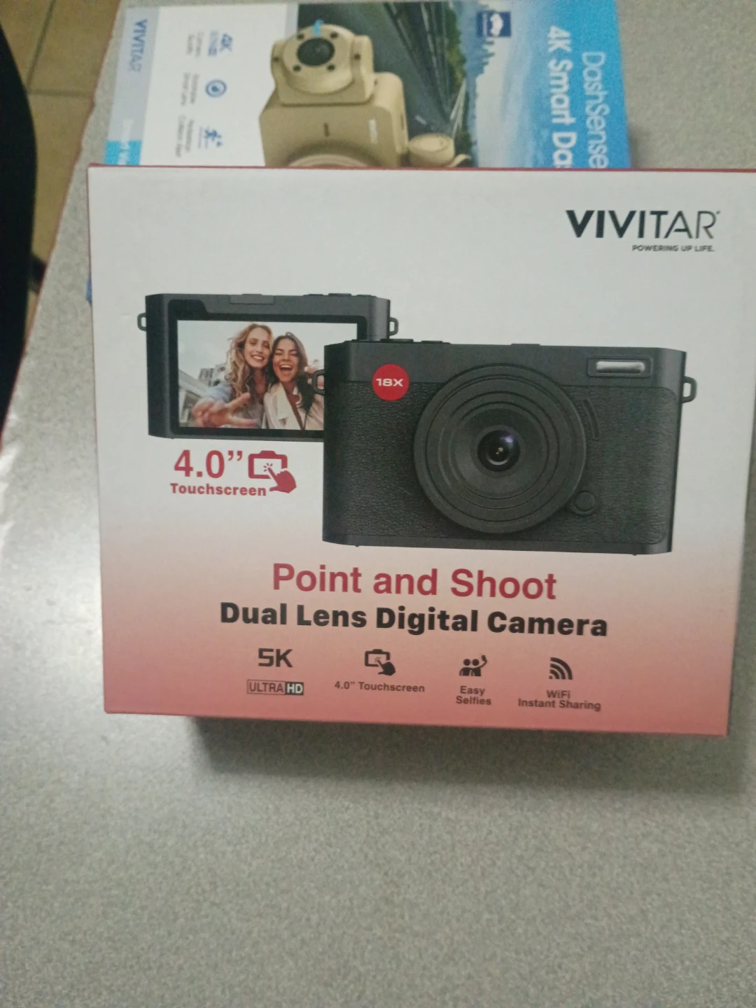 Vivitar Point and Shoot Dual Lens Digital Camera - photo 2