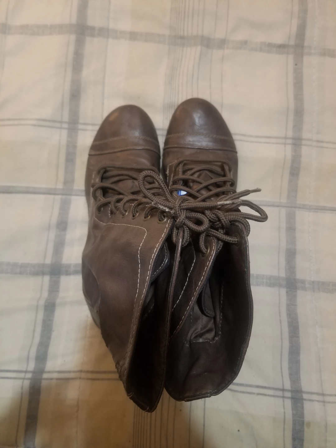 BRASH Brown Leather Laced Women's Boots - photo 3