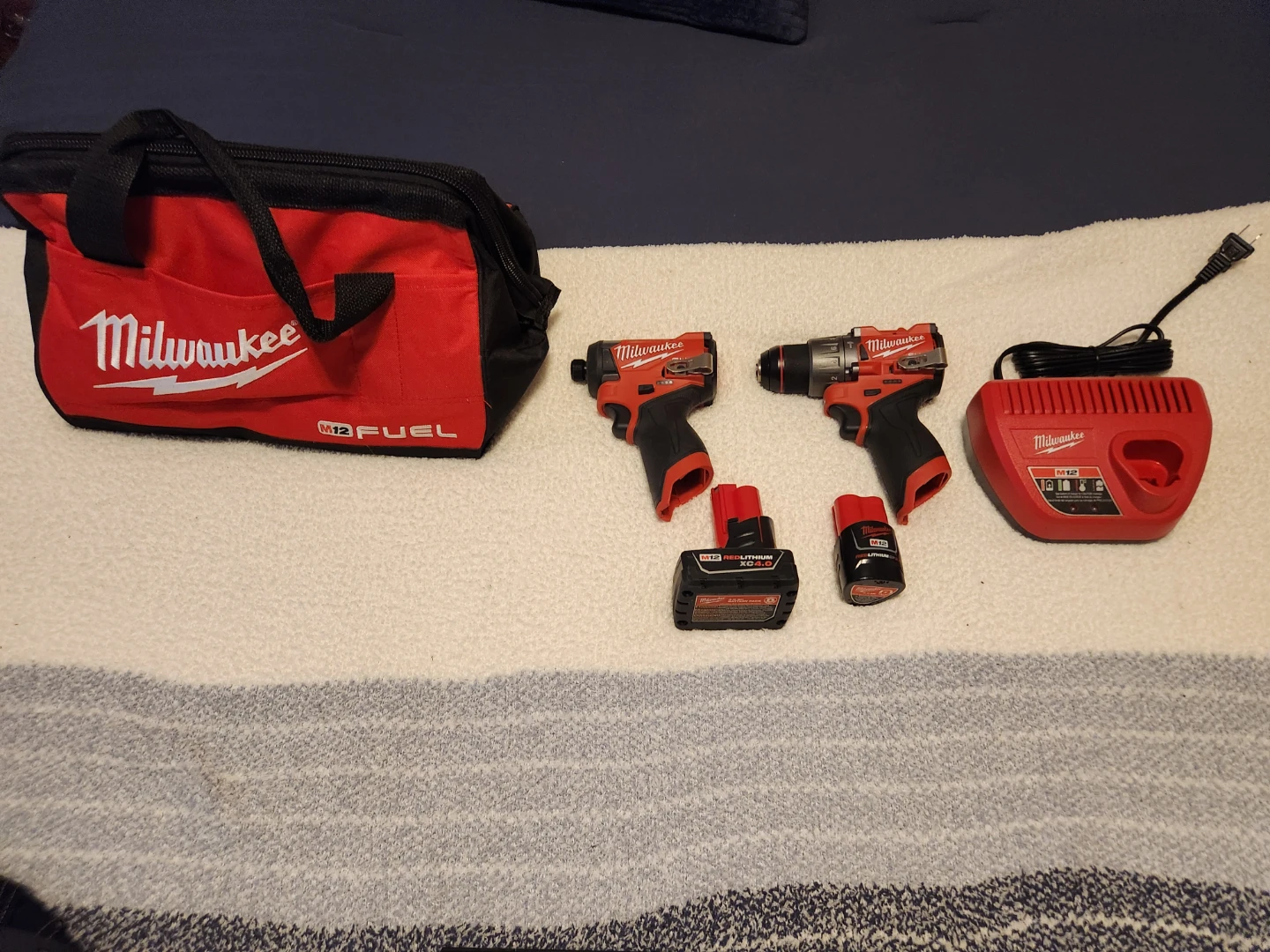 Milwaukee M12 FUEL Drill and Impact Driver Combo Kit