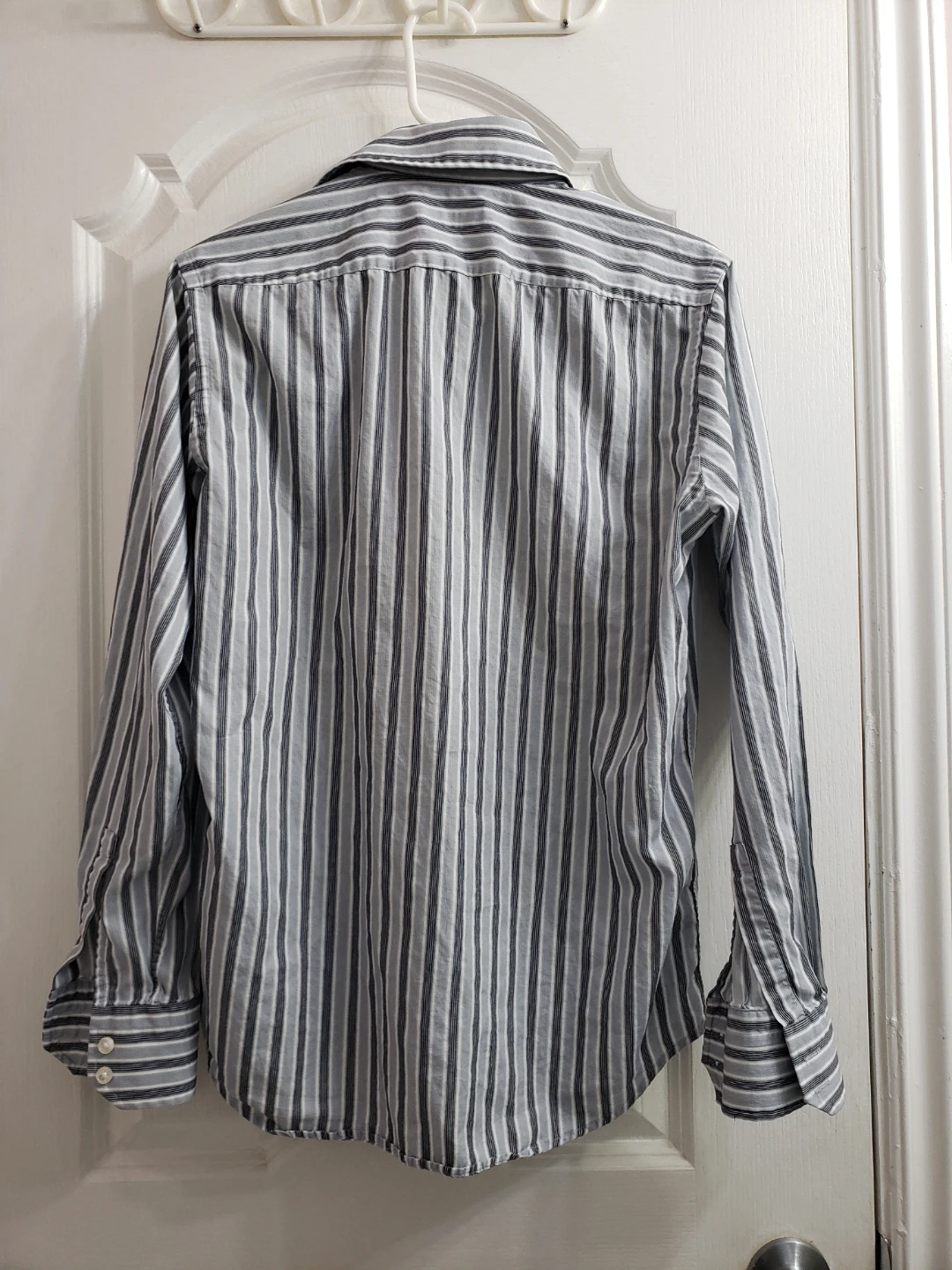BOSS Hugo Boss Men's Striped Dress Shirt Size 15 or fit to small - photo 2