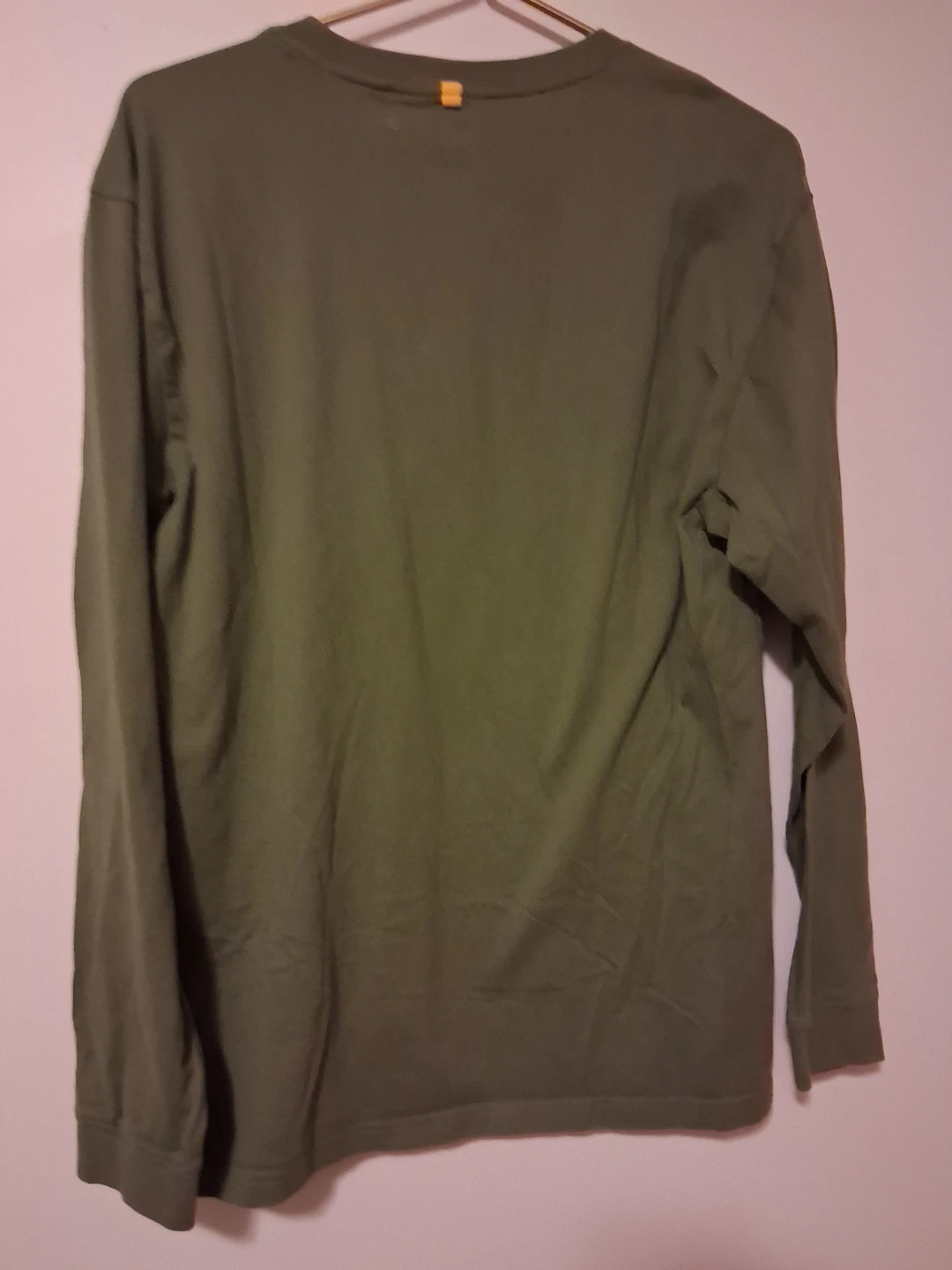 CAT Long Sleeve T-Shirt Olive Green Med - photo 2