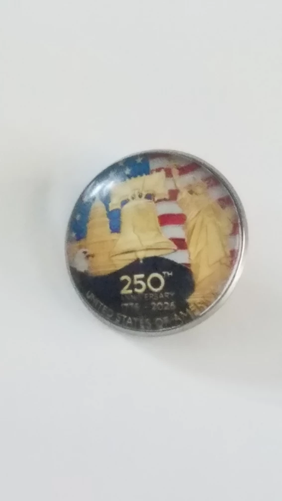 United States of America 250th Anniversary Commemorative Pin