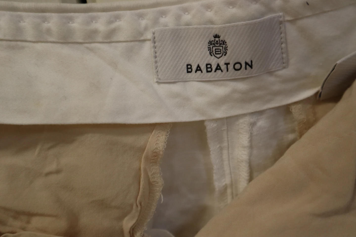 Babaton White Linen Shorts Size 4