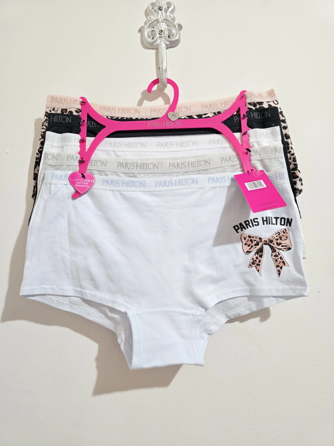 Paris Hilton Panties - 5-Pack - Size XL - Cotton Comfort