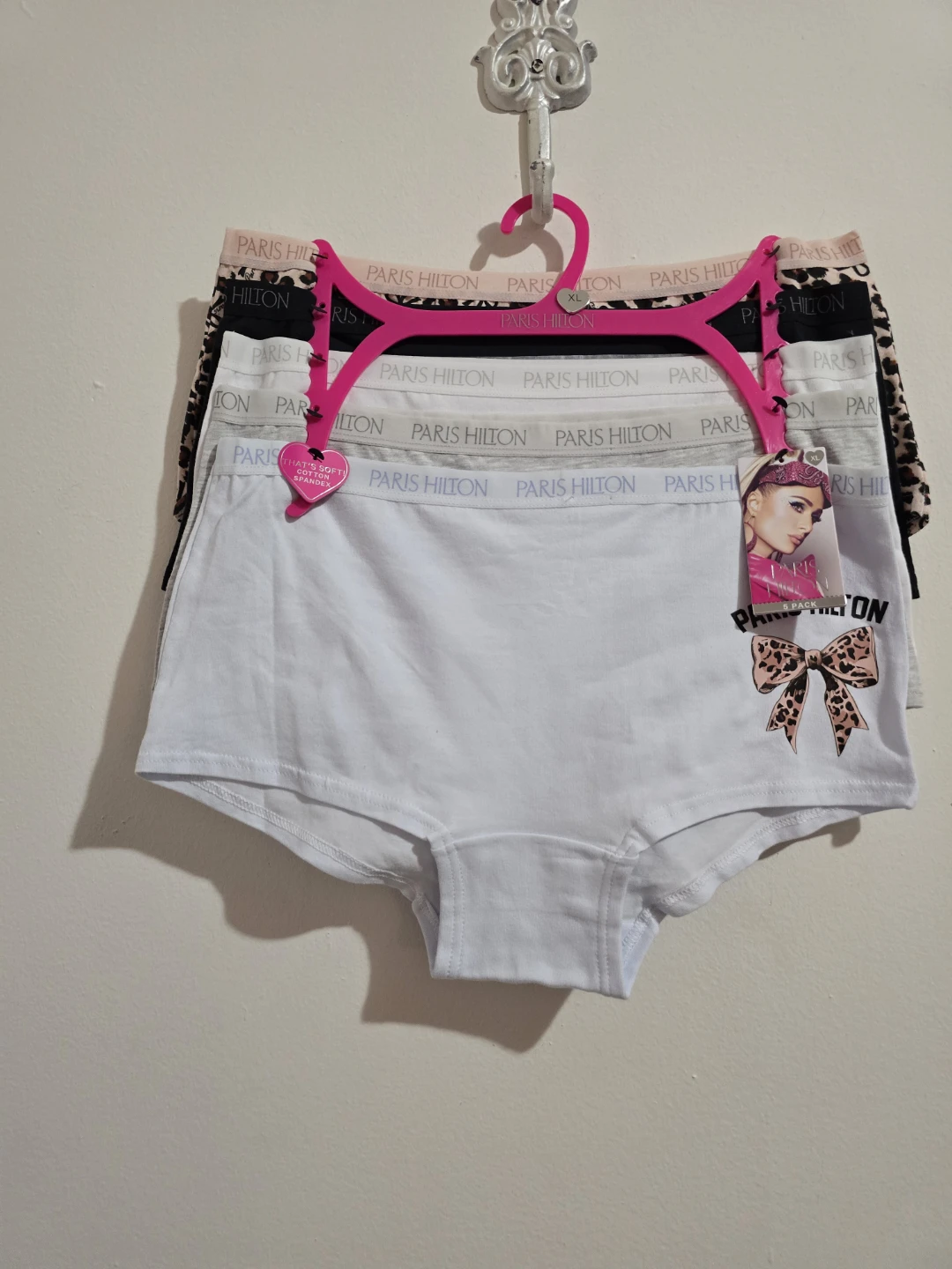 Paris Hilton Panties - 5-Pack - Size XL - Cotton Comfort - photo 5
