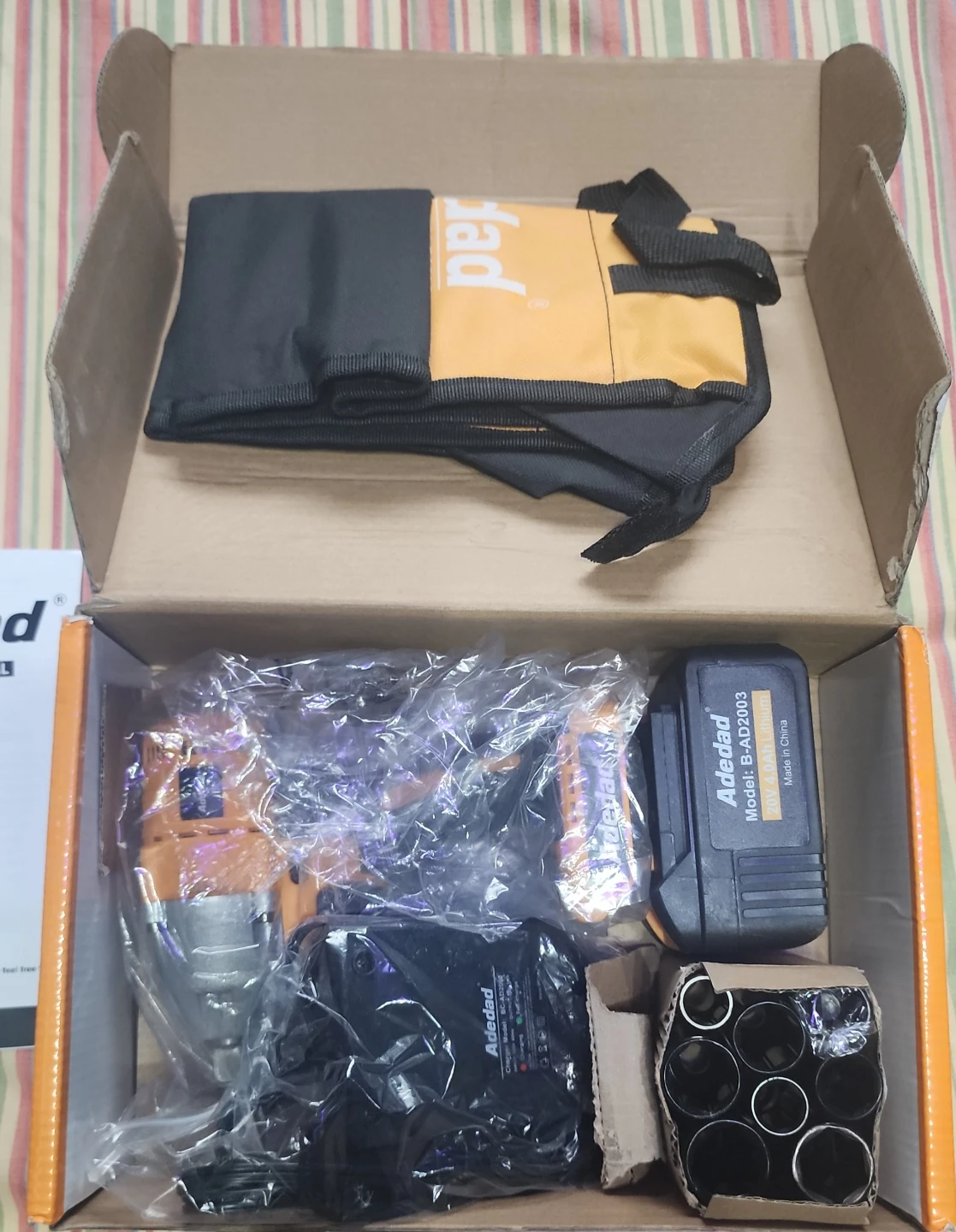Adedad 20V Cordless Impact Wrench