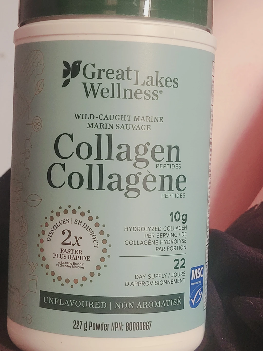 BN☆W.C.M •COLLAGEN PEPTIDES •UNFLAVORED POWDER☆ (227g)
