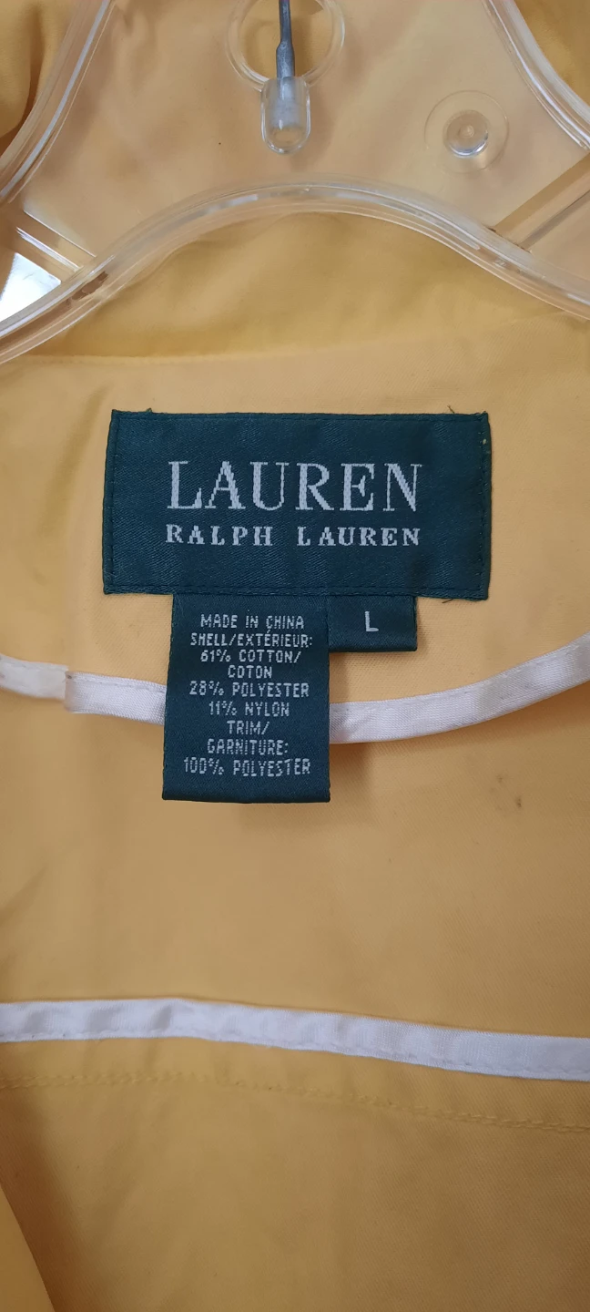 Lauren Ralph Lauren Yellow Jacket Size L - photo 3