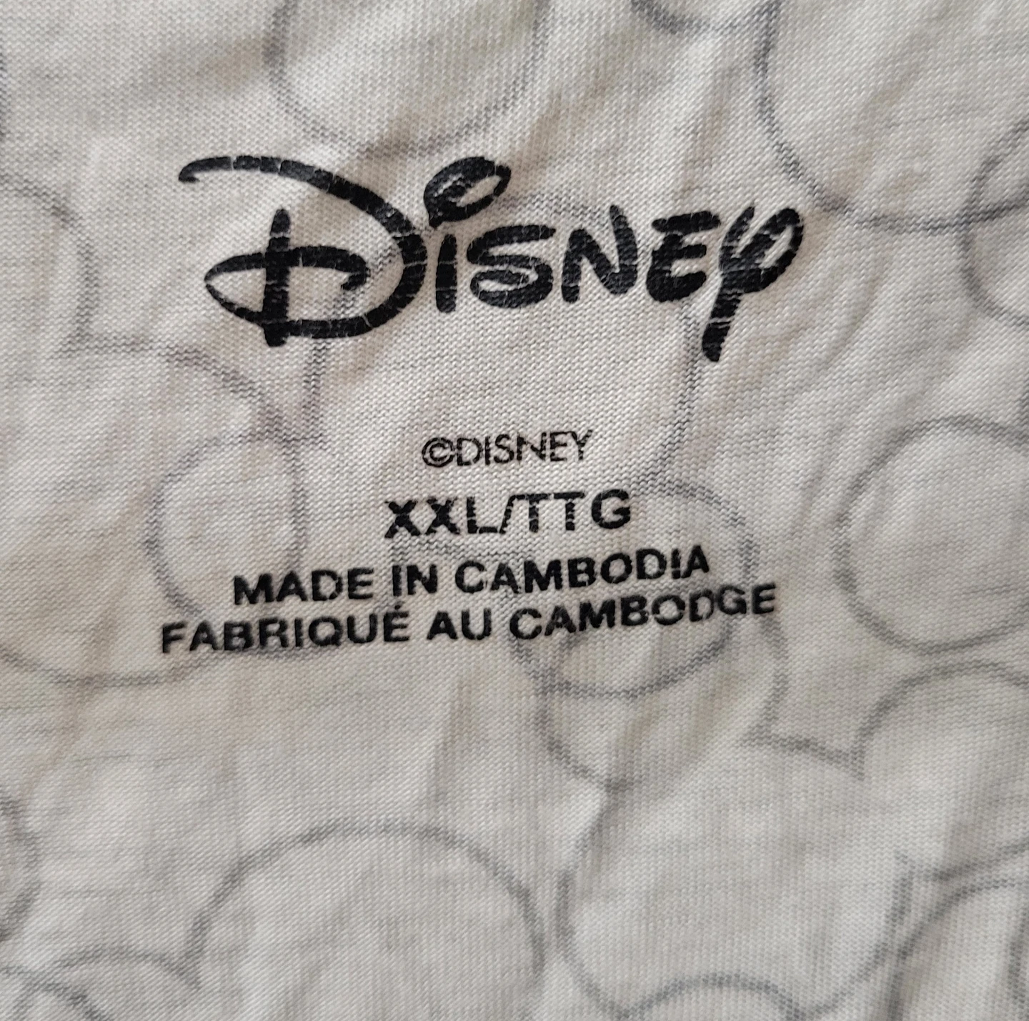 Mickey Mouse PJ Tshirt - Size 2X - photo 2
