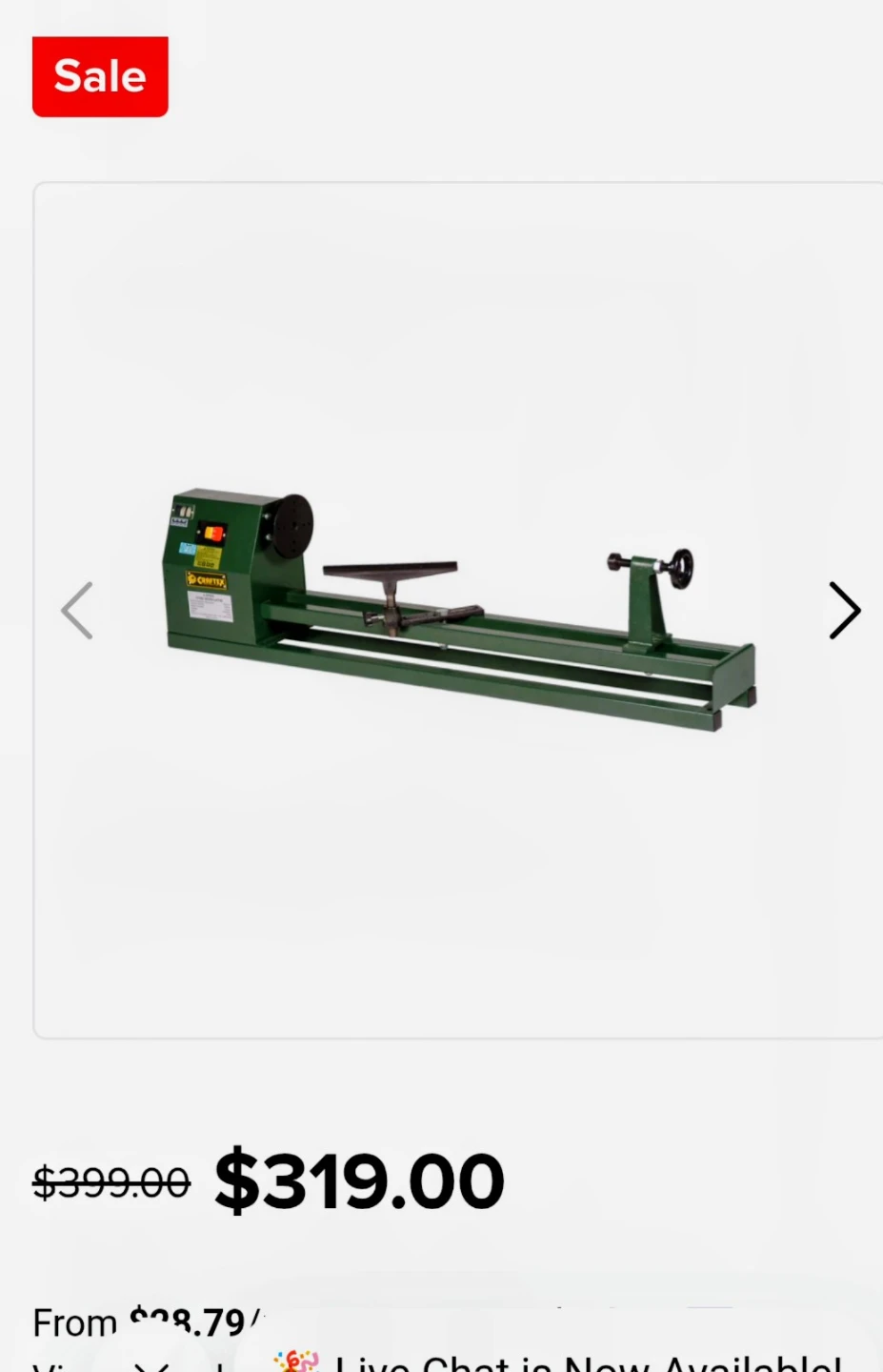 Lathe - Craftex - photo 4
