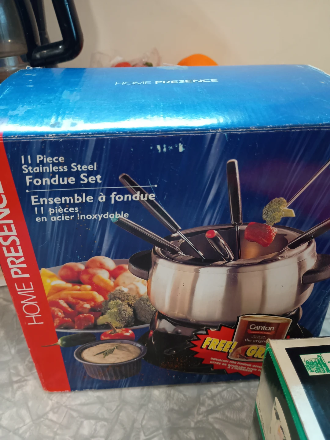 TAKING OFFERS 11 Piece Stainless Steel Fondue Set 2 for 1