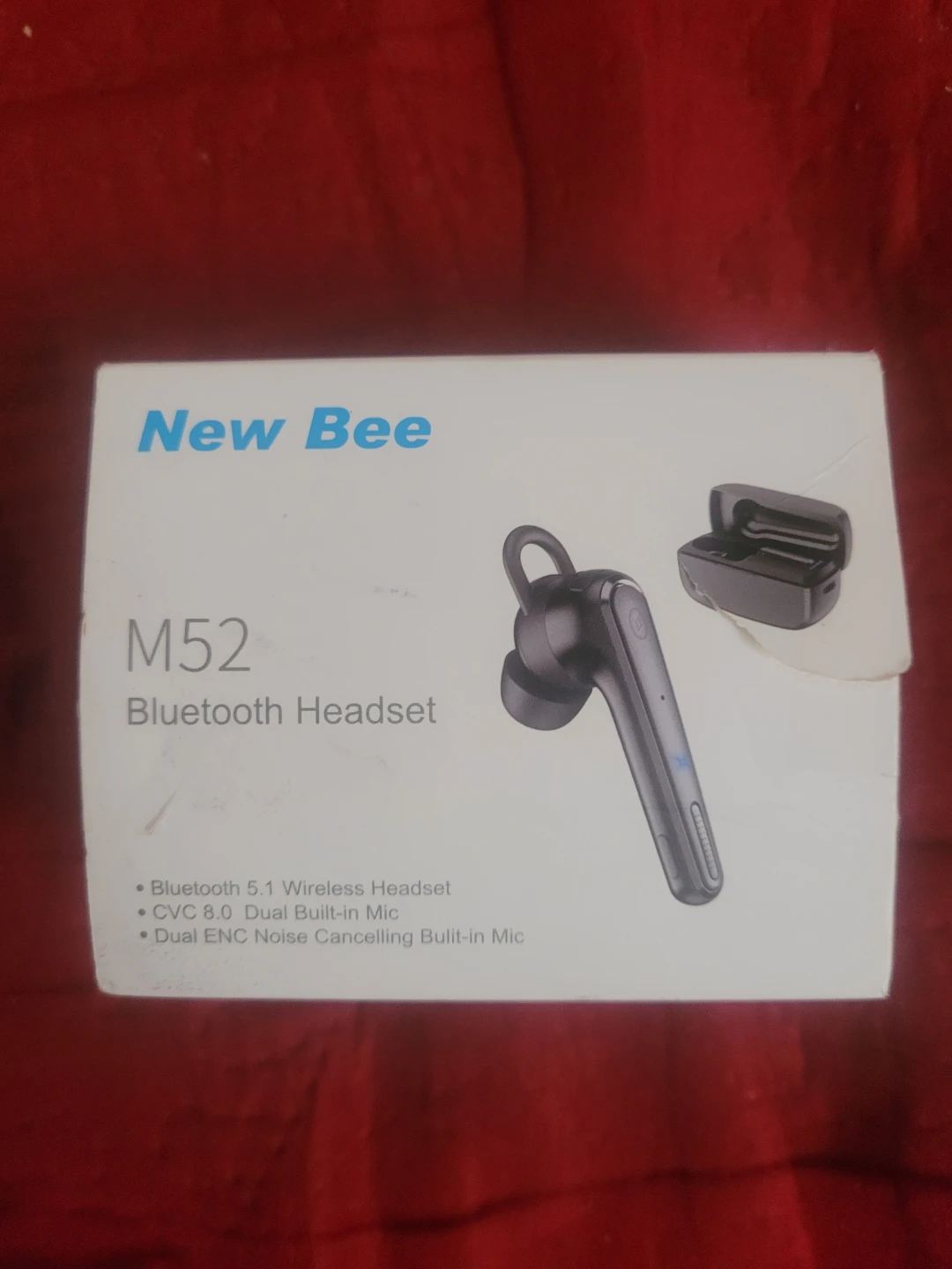 NEW/OPEN BOX NewBee M52 Bluetooth 5.1 Wireless Headset