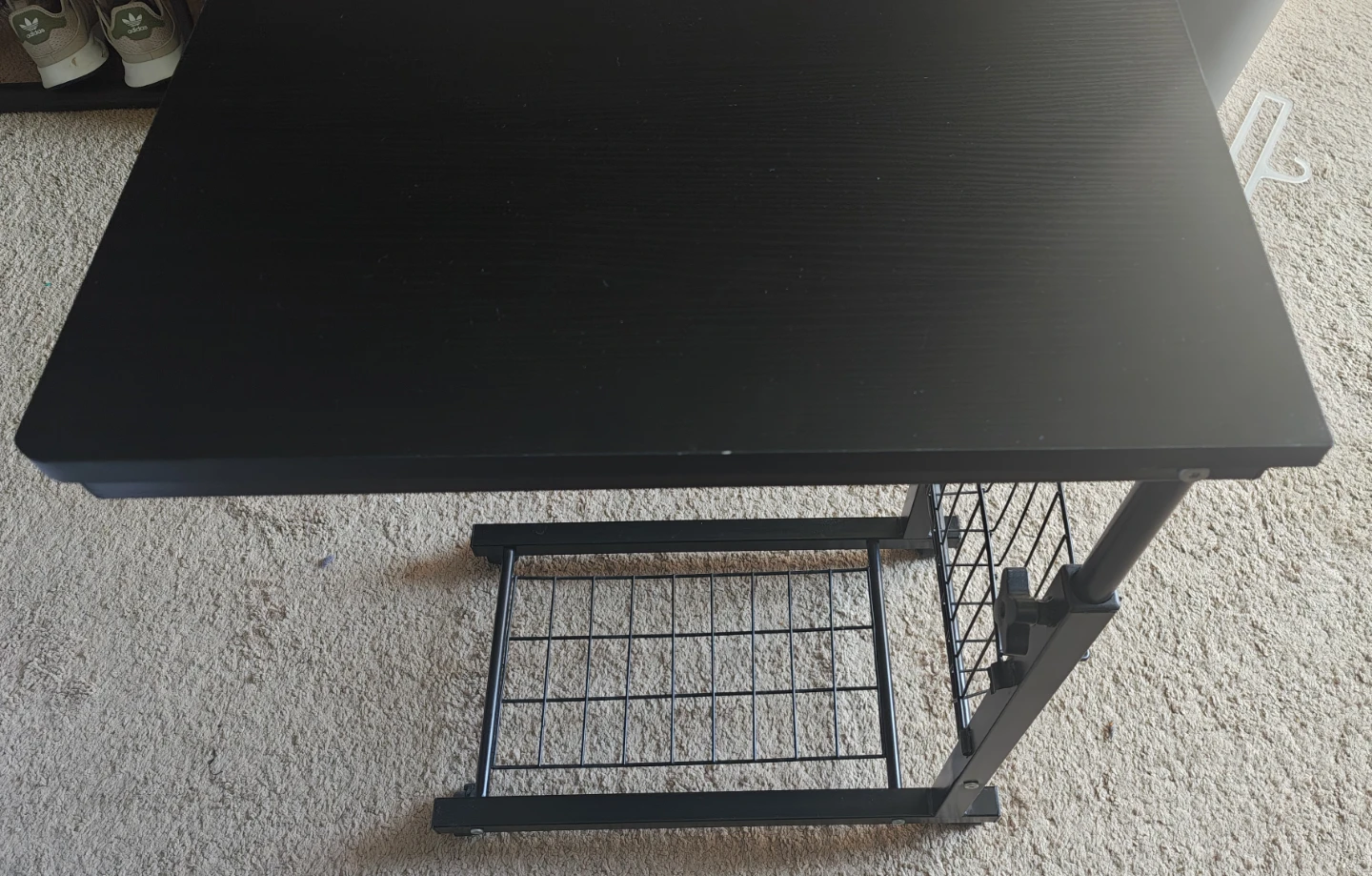 Adjustable Rolling Side Table