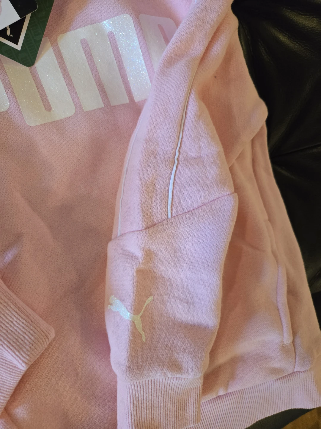 Puma Pink Hoodie Size 6 - photo 3