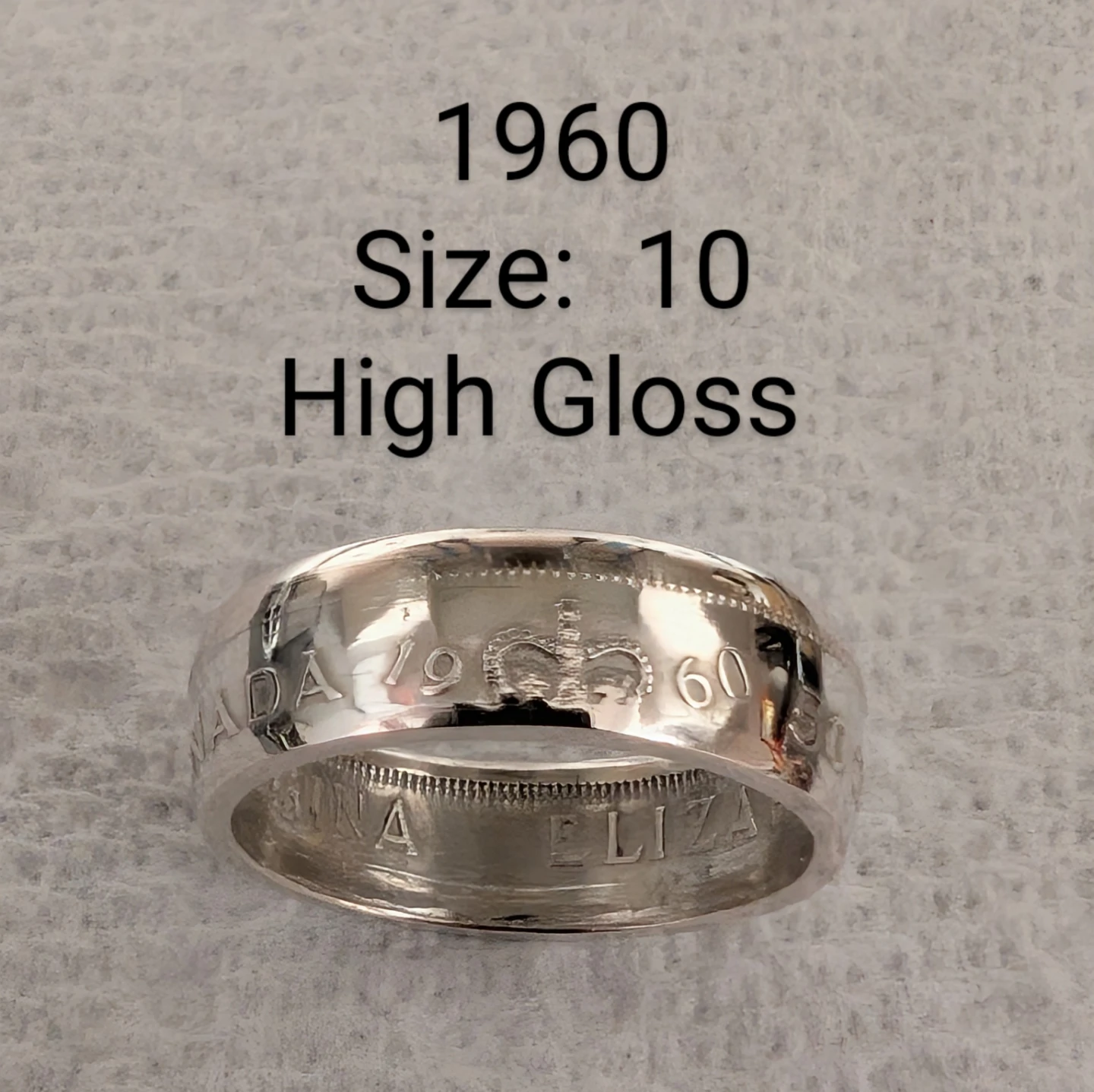 Custom Made Silver Coin Rings - photo 5