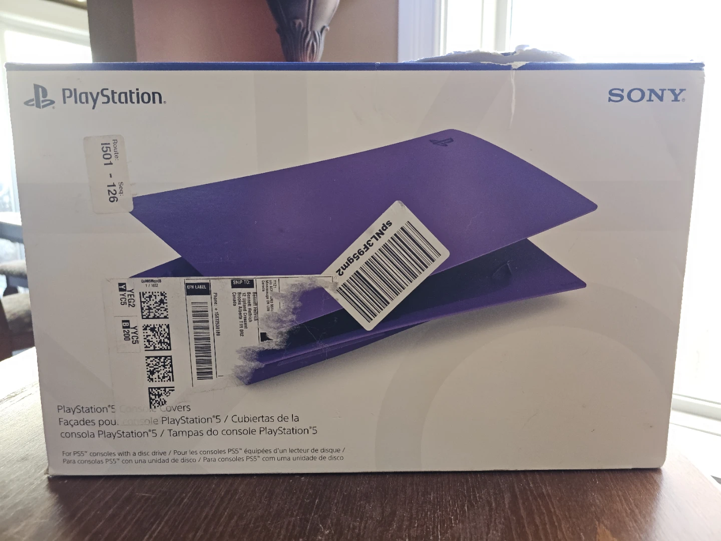 Sony PlayStation 5 Console Covers - Purple