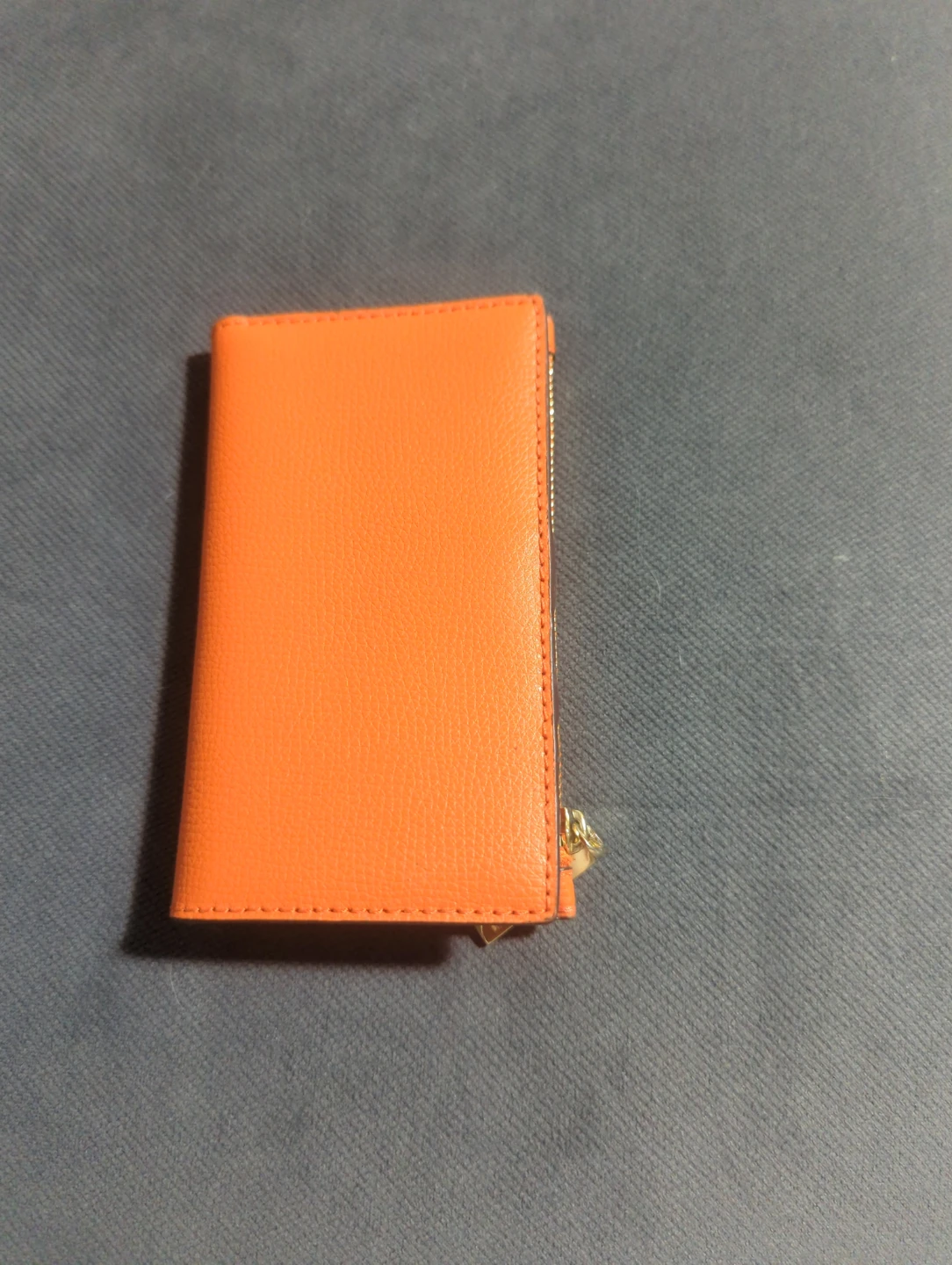 Kate Spade Orange Leather Bifold Wallet - photo 2