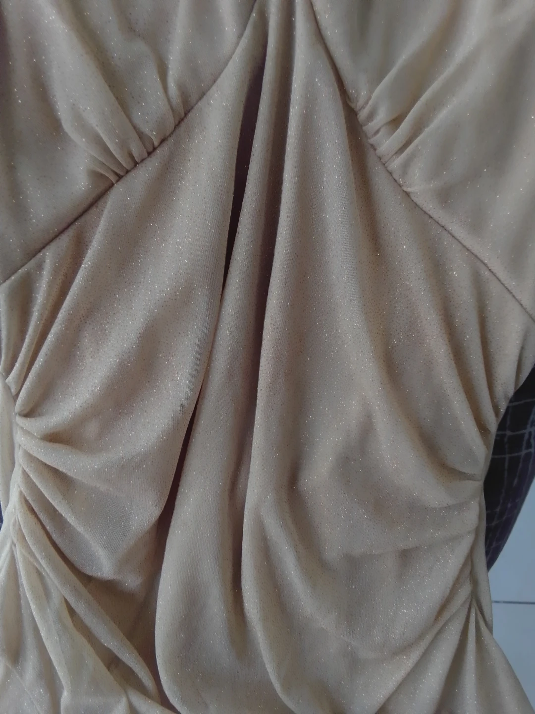 Sparkly Ruched Party Dress