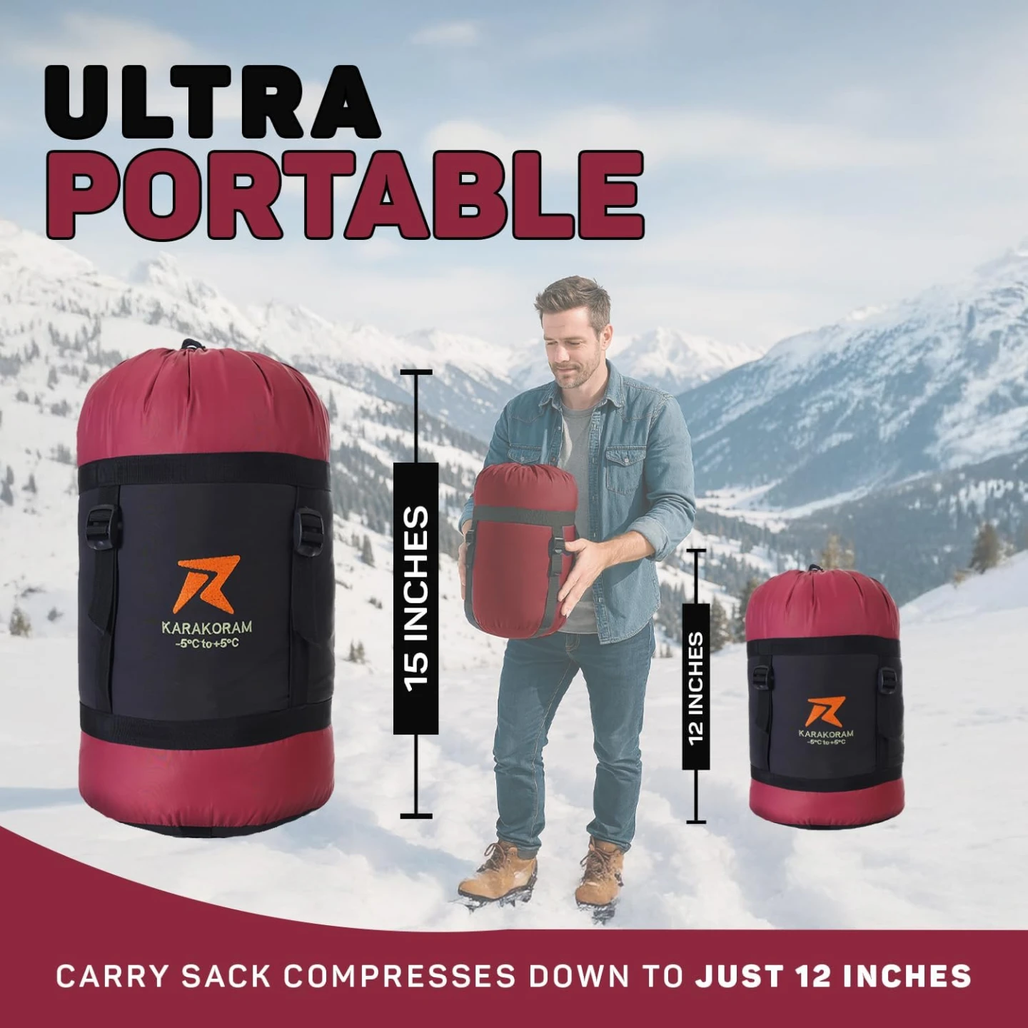 Karakoram Ultra Portable Sleeping Bag - -5°C to +5°C - photo 4