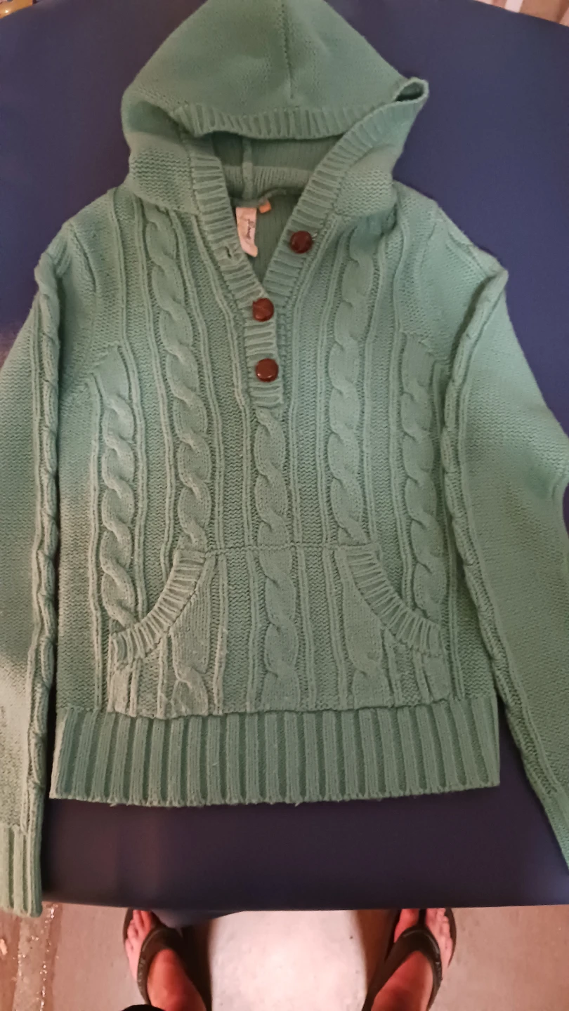 Brody Hooded Cable Knit Sweater