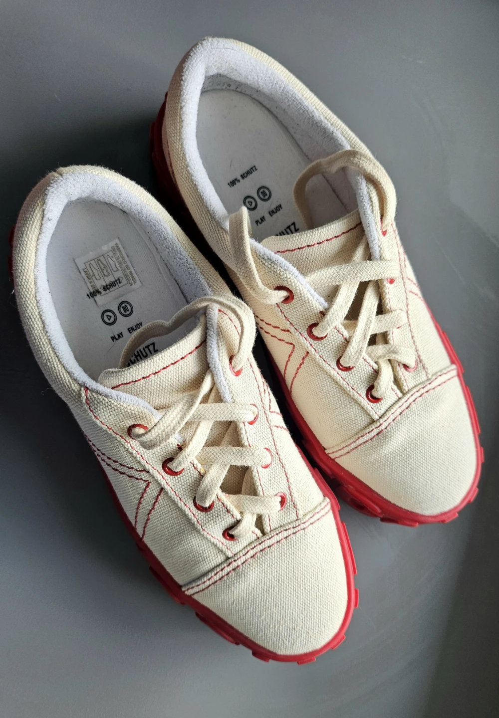 Schutz Canvas Shoes - Size 7 US/ 37 EUR - photo 2
