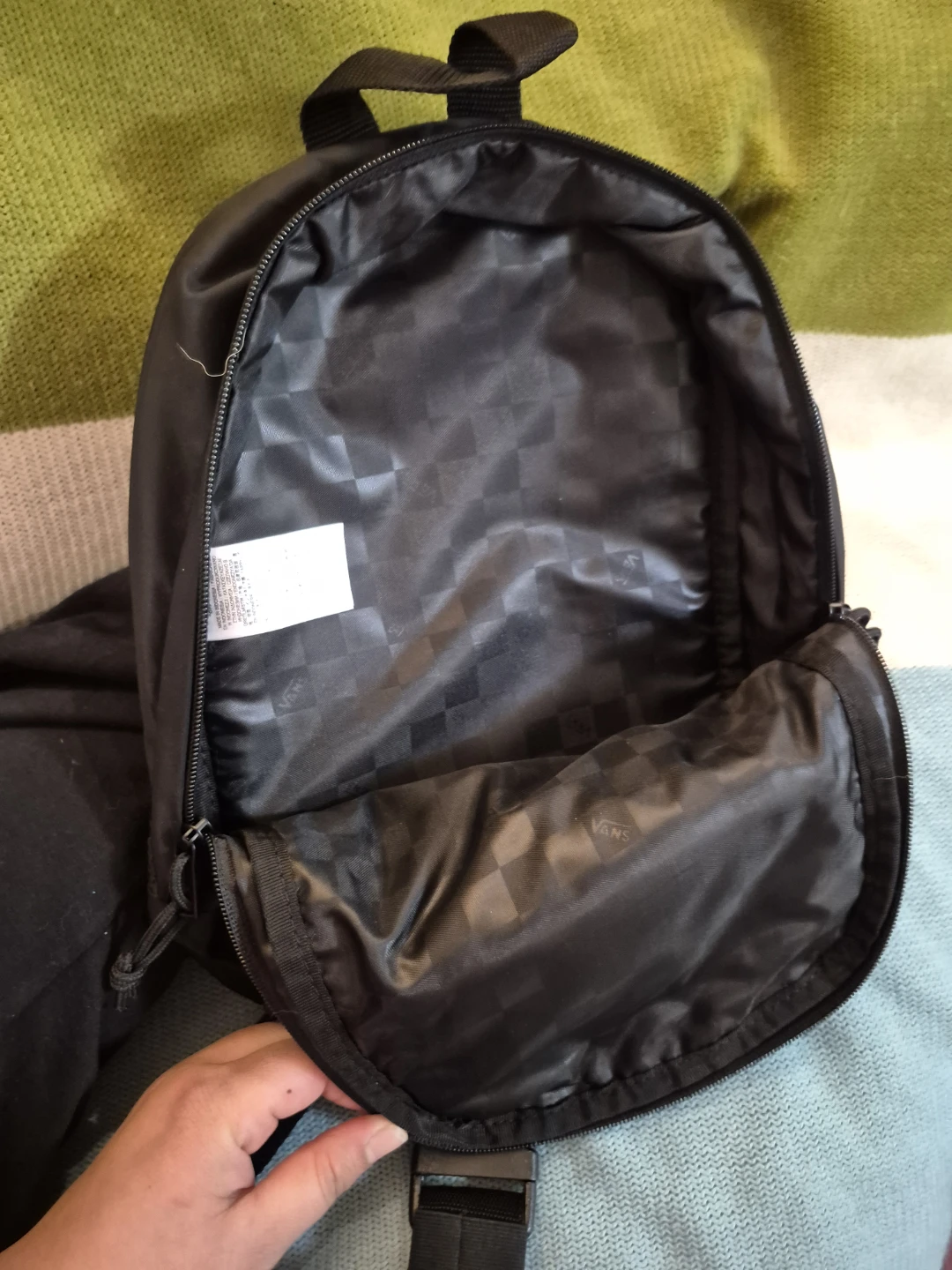 Vans Black Pink Mini Sling Backpack - photo 5
