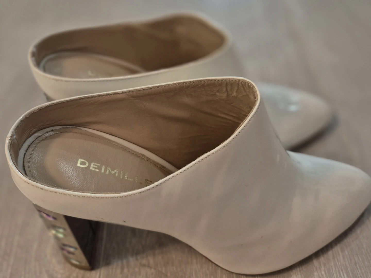 DeMille Patent Leather Mules - photo 5