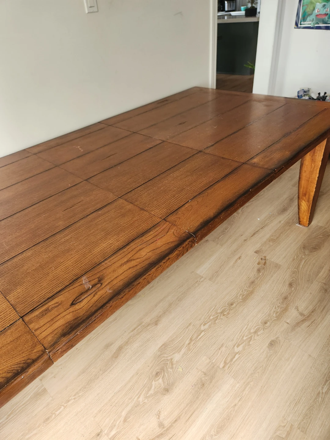 Wooden Oak Dining Table - photo 2