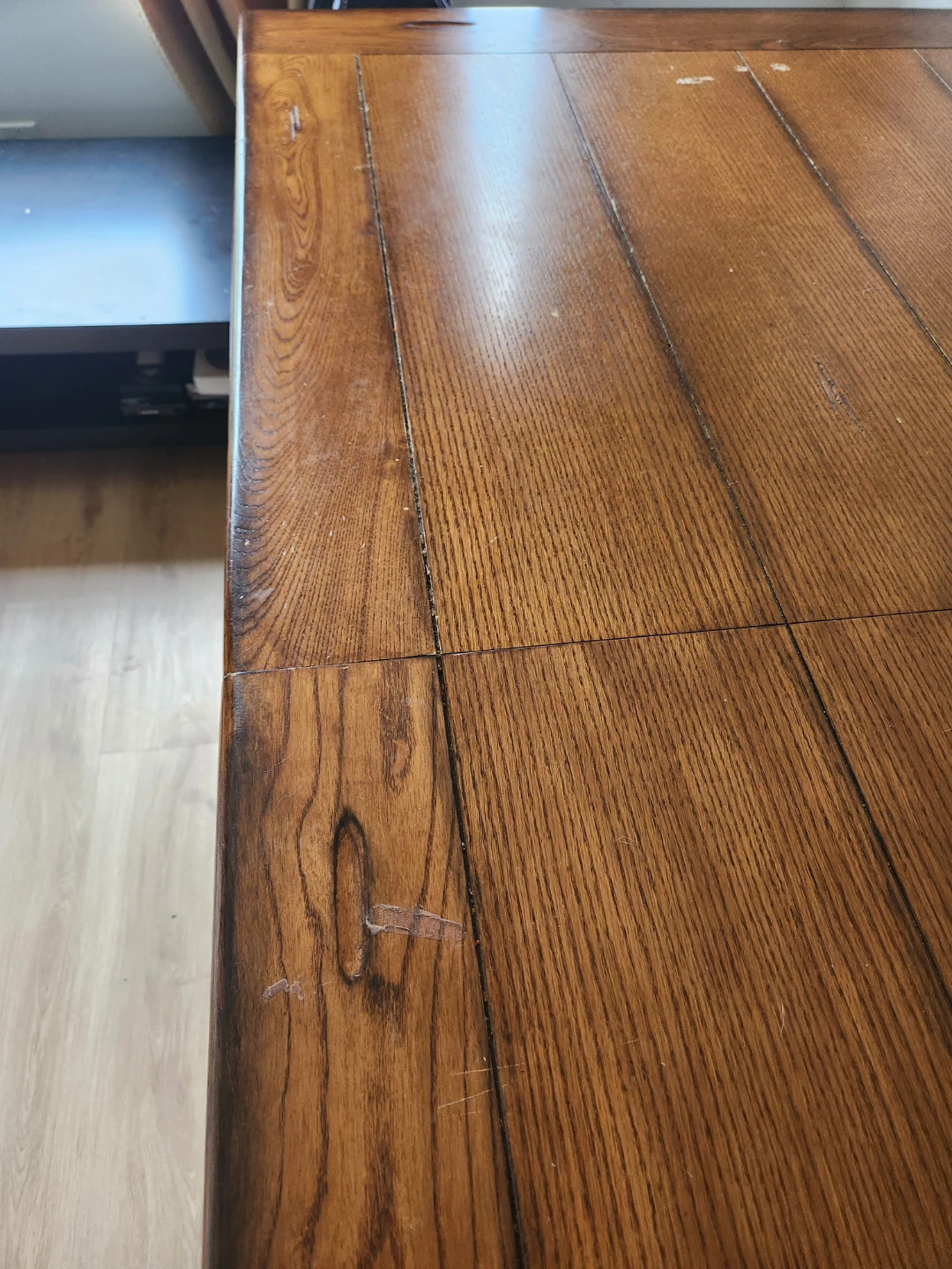 Wooden Oak Dining Table - photo 4