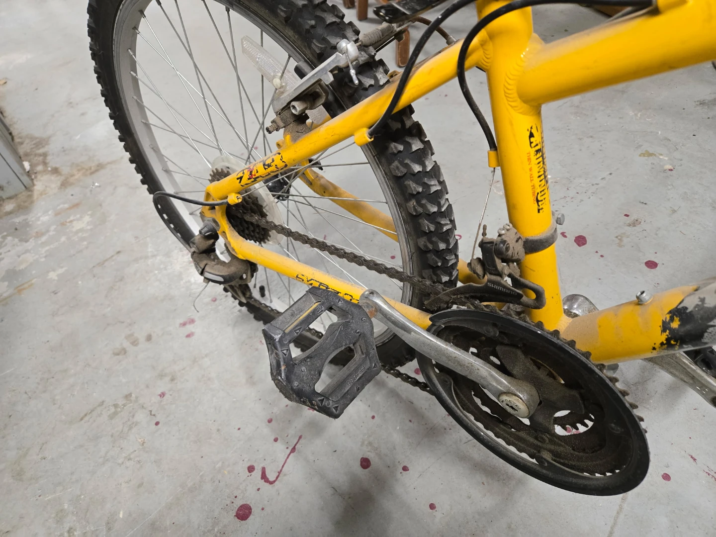 Yellow Mountain Bike
