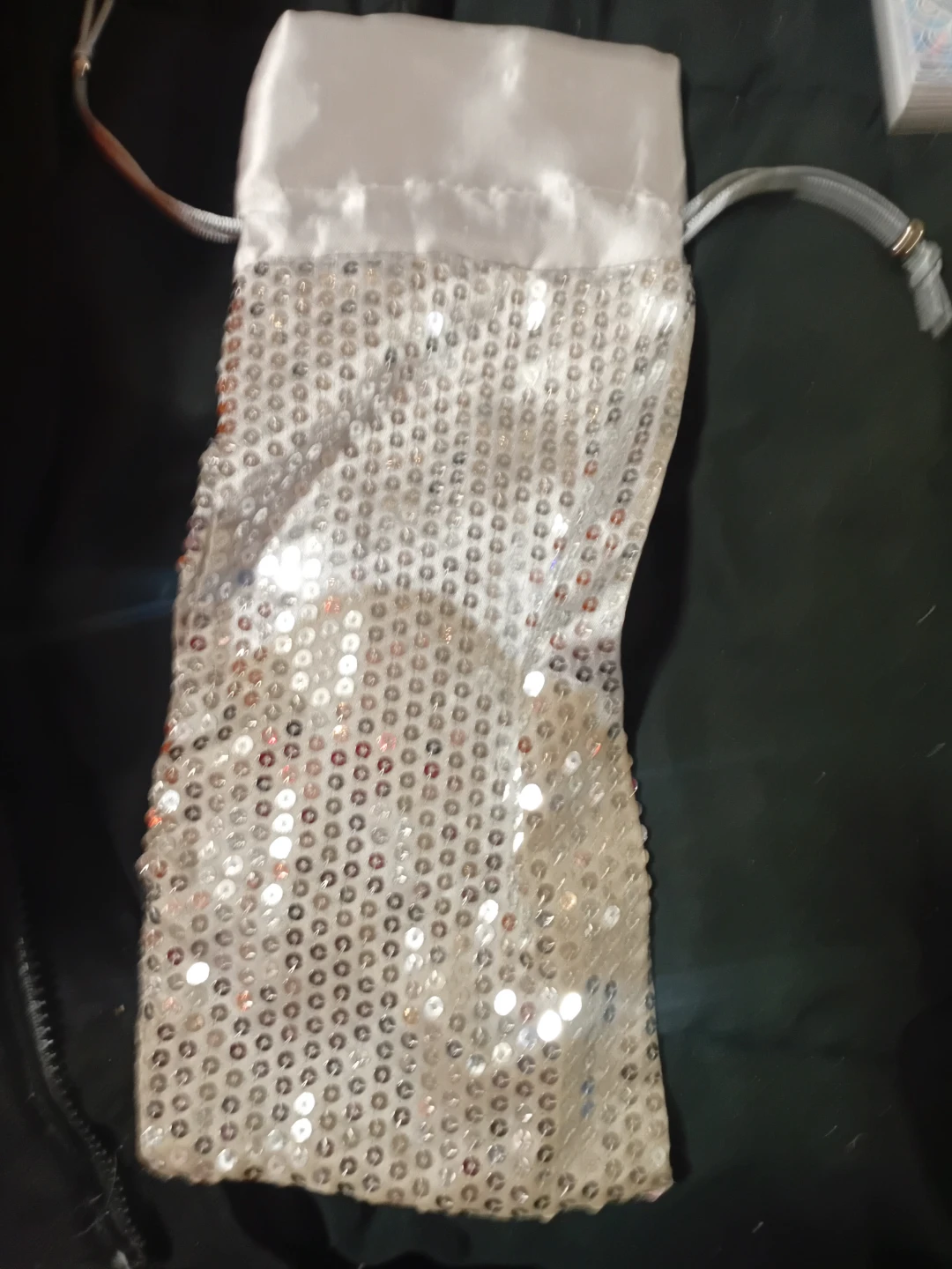 Sparkly Sequin Pouch Bag