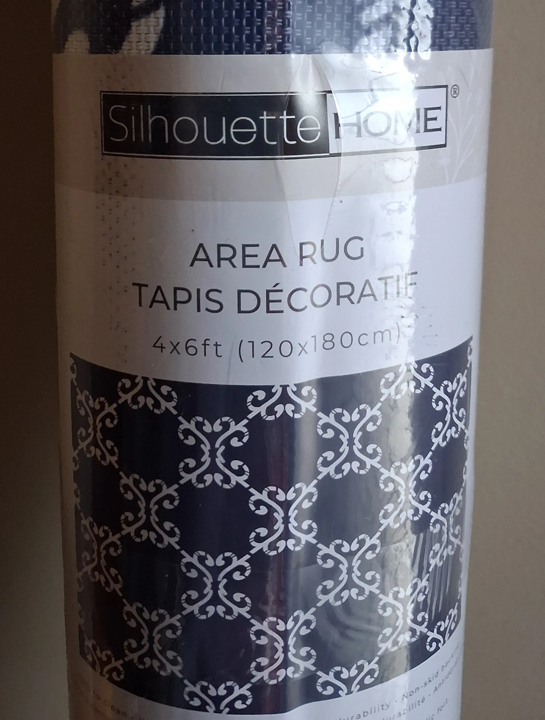 Silhouette Home Area Rug 4x6ft