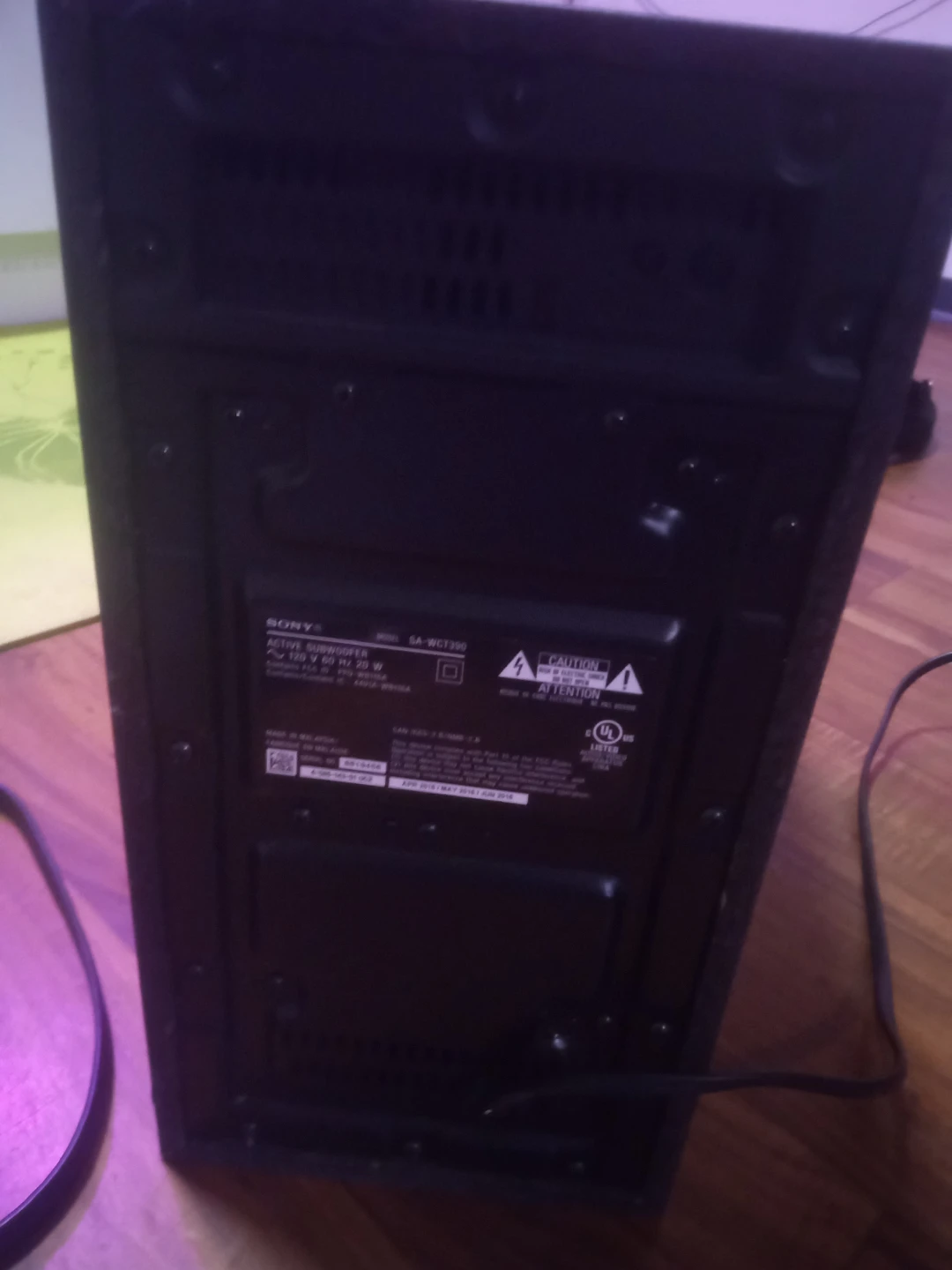 Sony HT-CT390 Wireless Subwoofer - photo 3