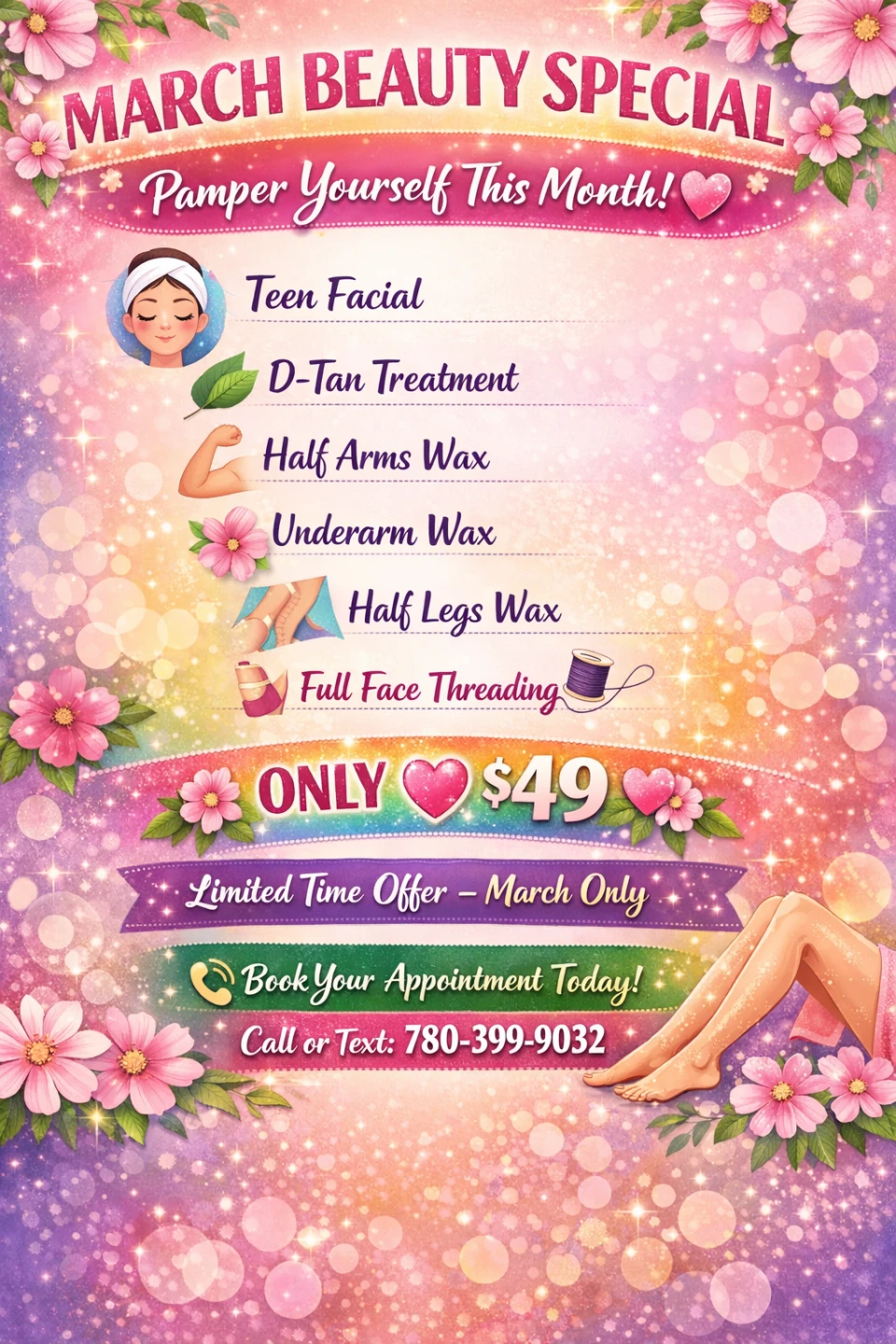 Offer on Facials and Waxing - photo 2