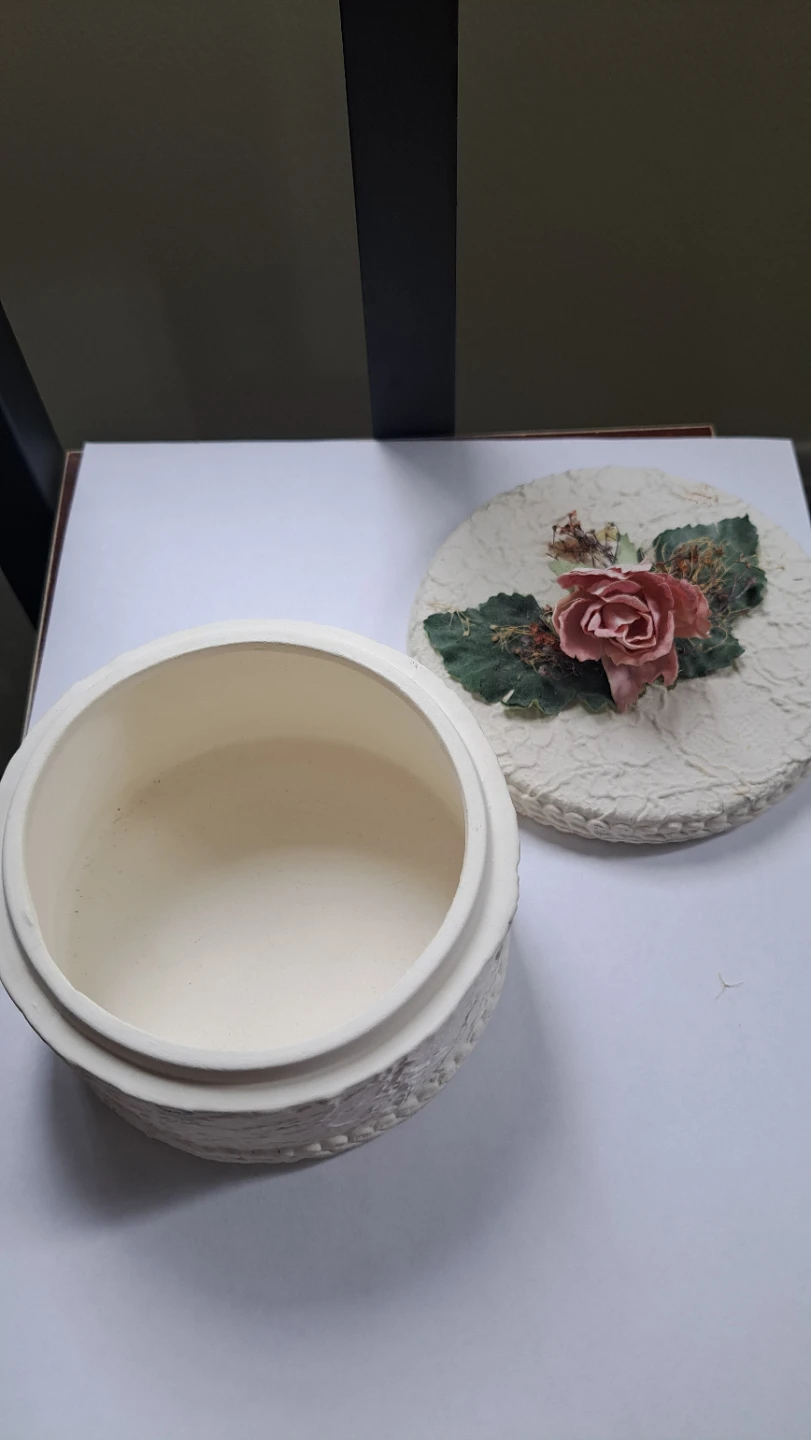 Decorative Trinket Box with Rose - photo 2