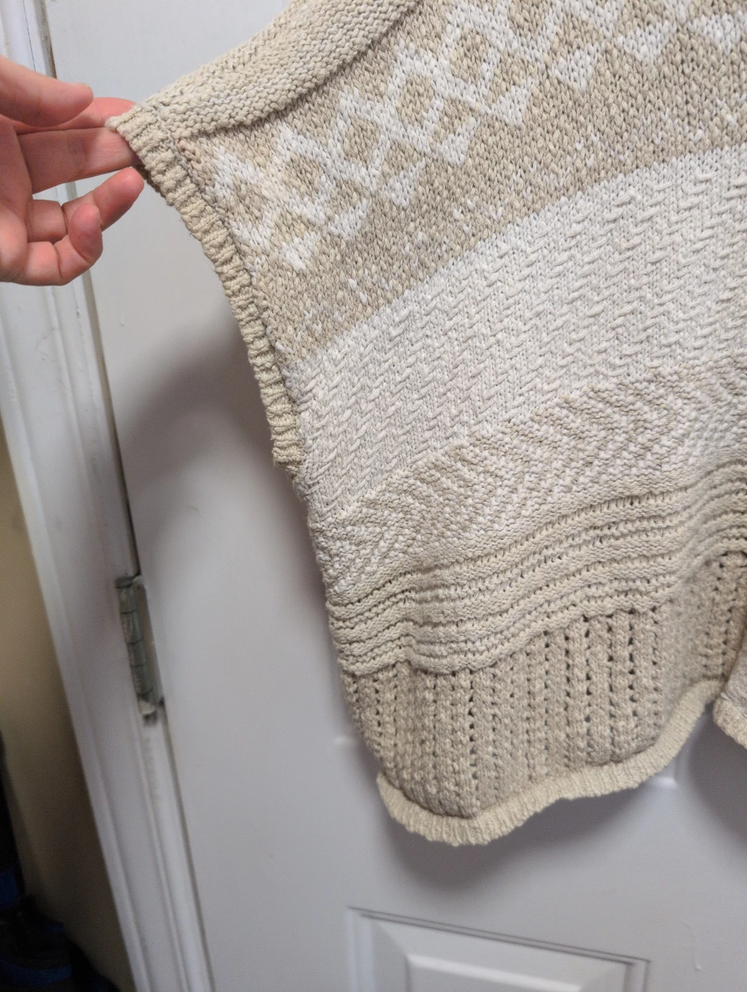 Abercrombie Kids Girls Knit Hooded Poncho 11/12 - photo 2