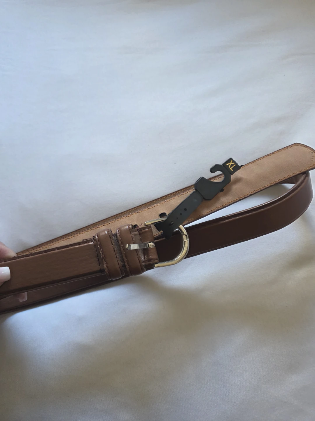 Brown Genuine Leather Belt XL