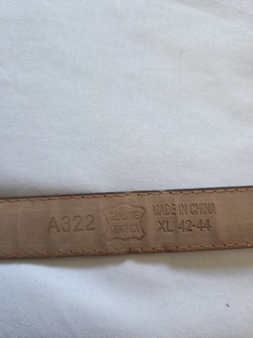 Brown Genuine Leather Belt XL - photo 2