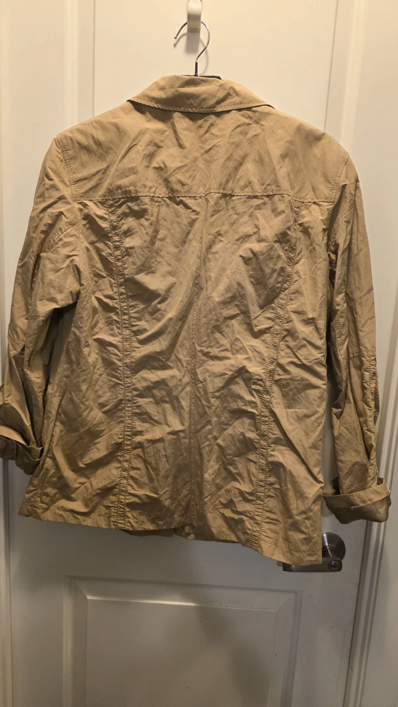 Tan Button-Up Jacket Size 44 - photo 4