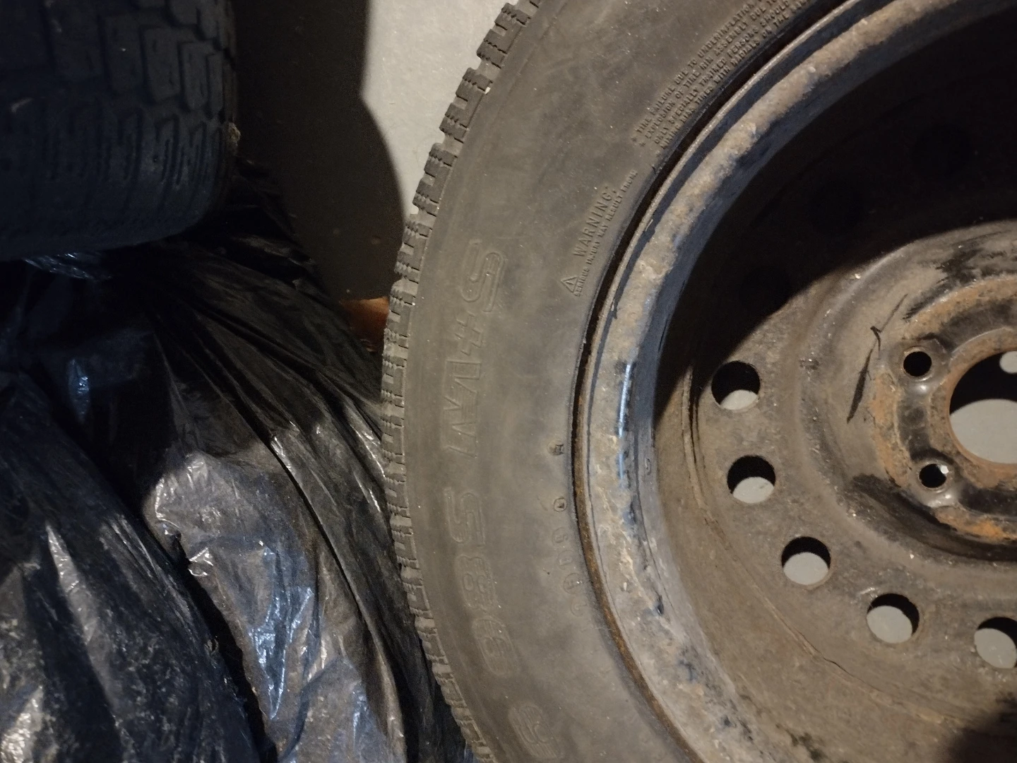 Used Winter Tires with Rims - photo 2
