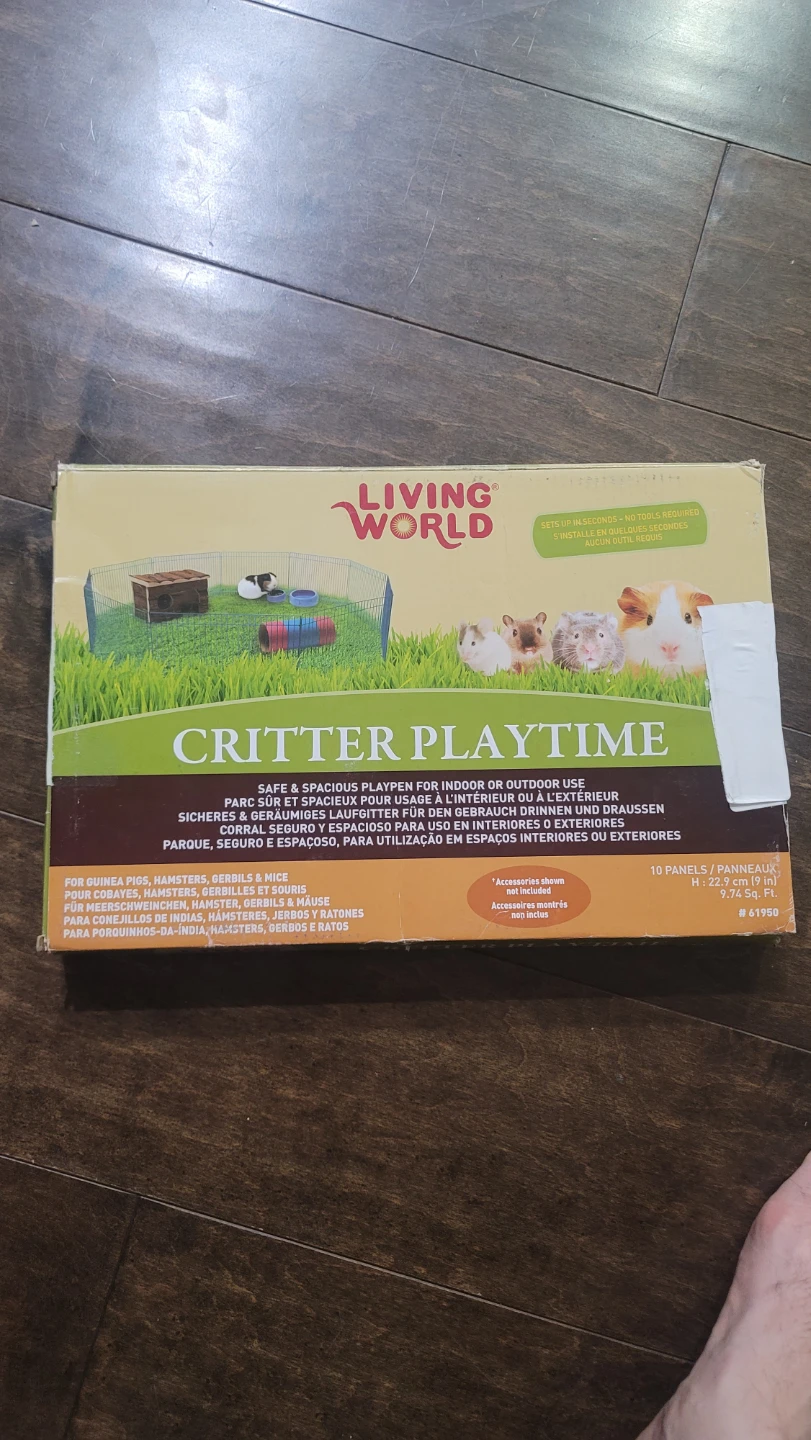 (New)Living World Critter - Playtime Portable Playpen
