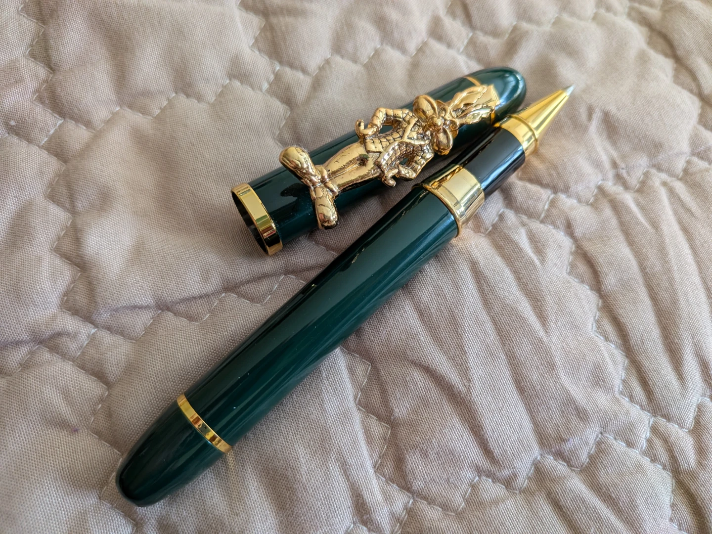 Vintage 1990s Bugs Bunny Character Clip Rollerball Pen - photo 2