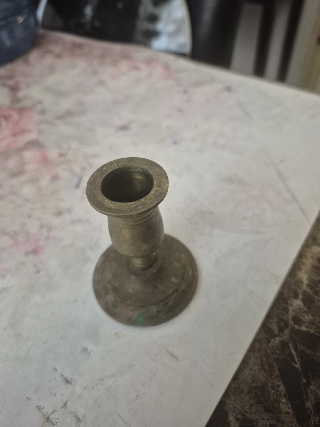 Vintage Brass Candlestick Holder
