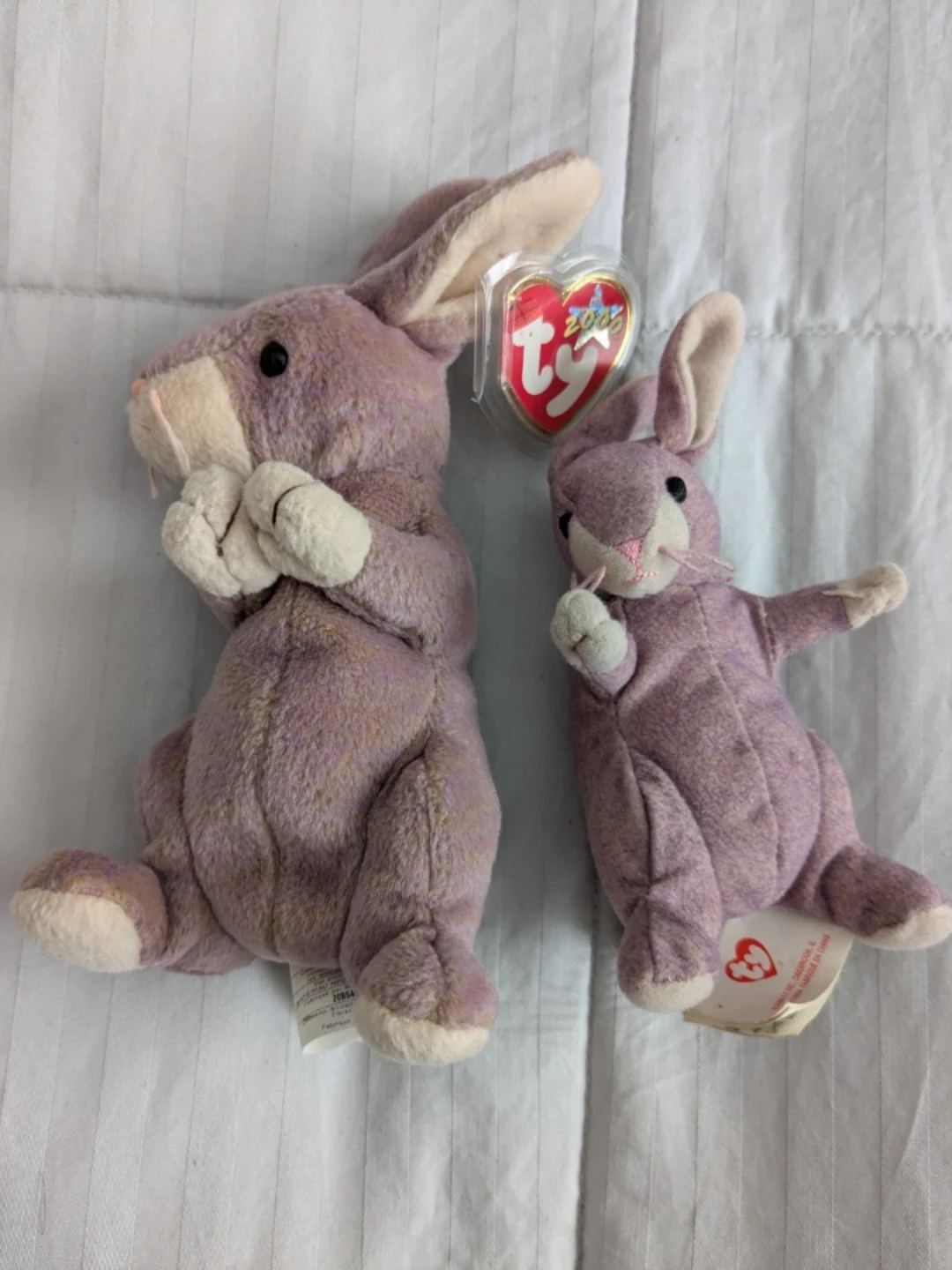 Ty Beanie Babies Springy the lavender bunny