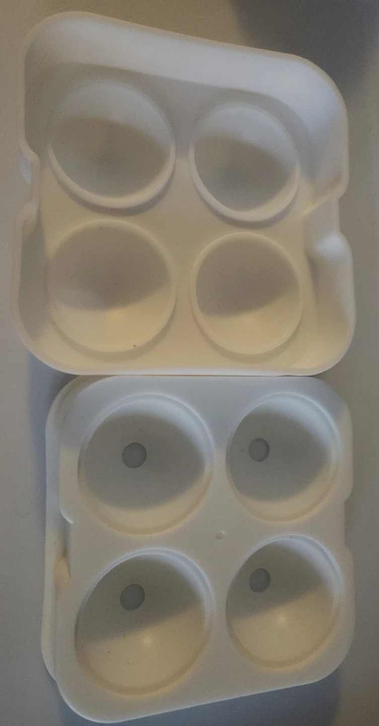 White Ice Ball Mold