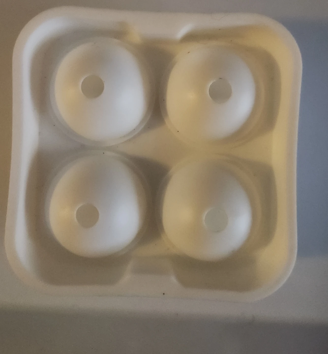 White Ice Ball Mold - photo 2