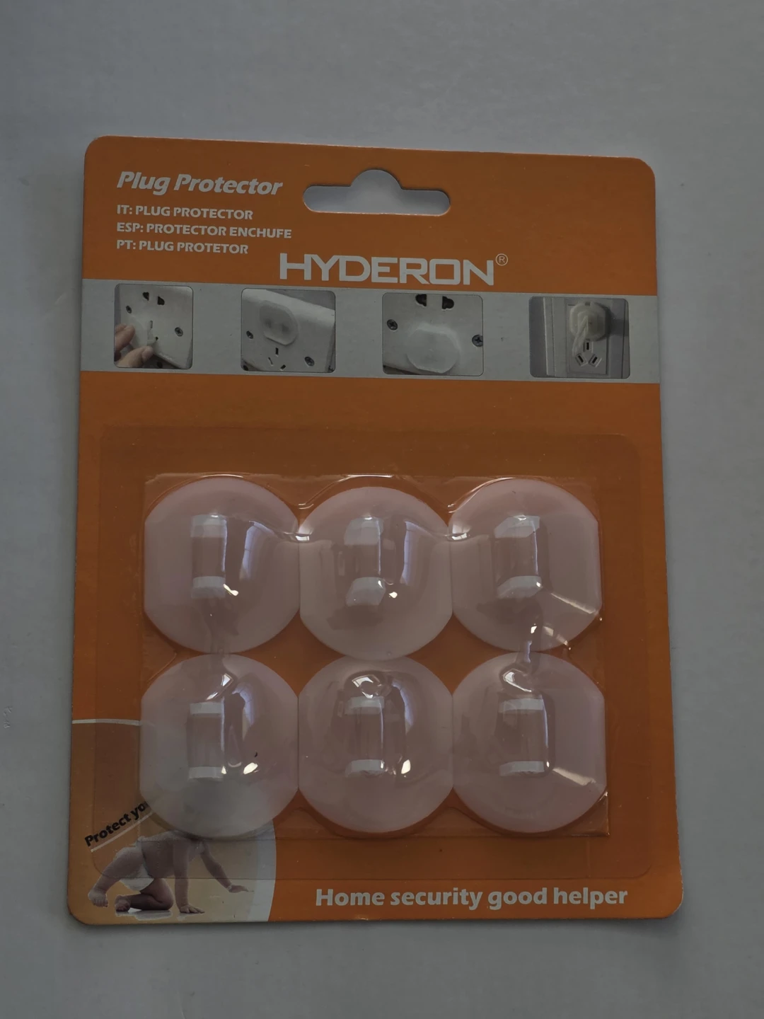HYDERON Child Plug Protectors - 6 Pack