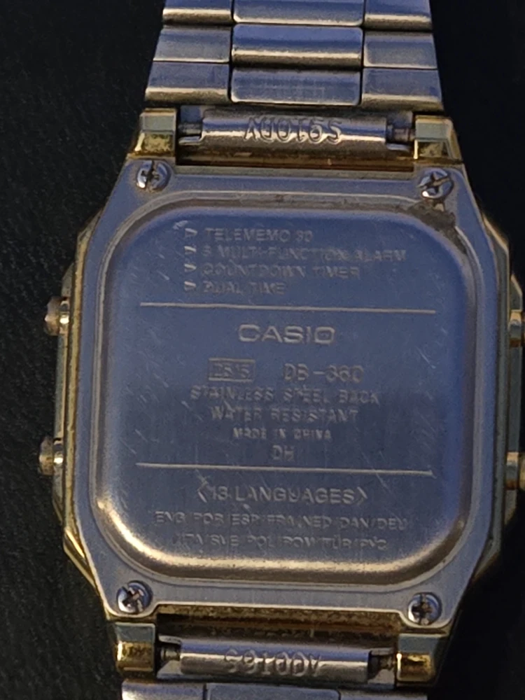 Casio DS-360 Data Bank Watch - photo 3